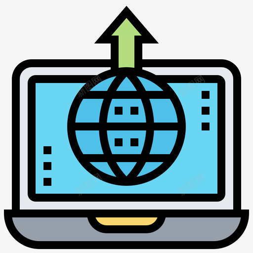 存储网络技术8线性颜色图标svg_新图网 https://ixintu.com 存储 线性颜色 网络技术8