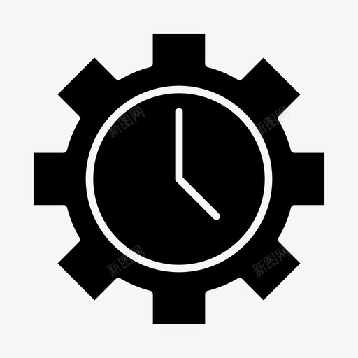 工作时间警报截止日期图标svg_新图网 https://ixintu.com 工作时间 截止日期 警报 计时器 财务稳定