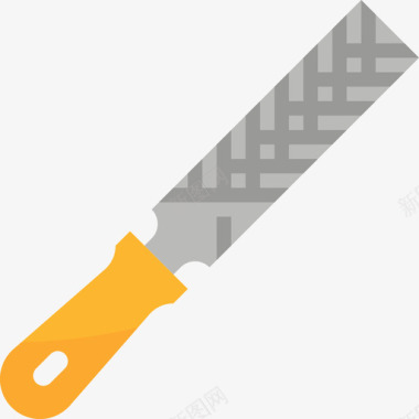 锉刀工具52扁平图标图标