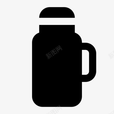 暖瓶饮料热水图标图标