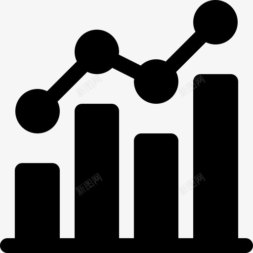 统计策略24已填充图标svg_新图网 https://ixintu.com 已填充 策略24 统计