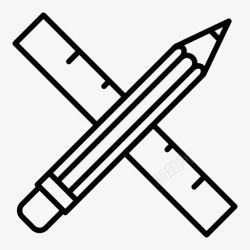 学校教育类文具绘图绘图工具图标高清图片