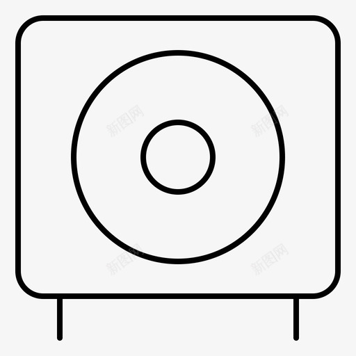 采购产品低音设备电子图标svg_新图网 https://ixintu.com 产品 低音 低音炮 电子 计算机 设备 采购