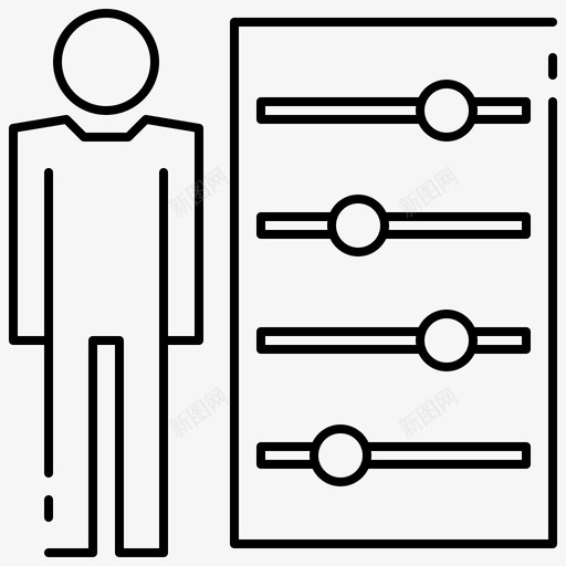 能力业务潜力图标svg_新图网 https://ixintu.com tanahcon 业务 才能 技能 潜力 能力 黑白