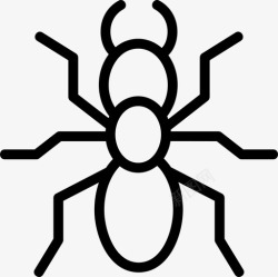 蚂蚁王国蚂蚁动物王国节肢动物图标高清图片