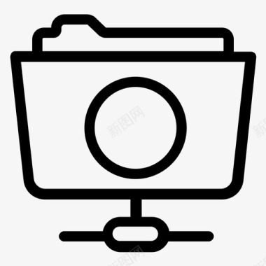 共享文件夹网络文件夹网络联机文件夹图标图标