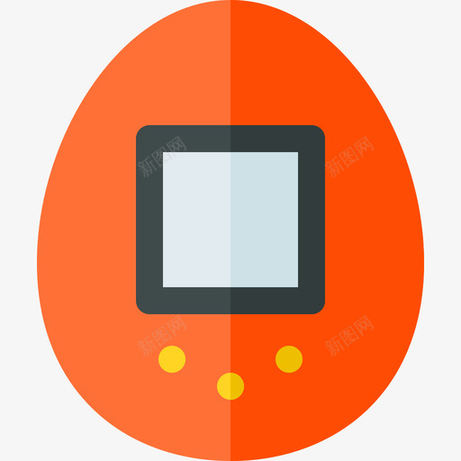 Tamagotchi电子69扁平图标svg_新图网 https://ixintu.com Tamagotchi 扁平 电子