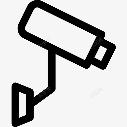 安全摄像头零售30线性图标svg_新图网 https://ixintu.com 安全 摄像头 线性 零售