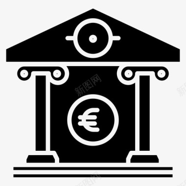 投资货币9字形图标图标