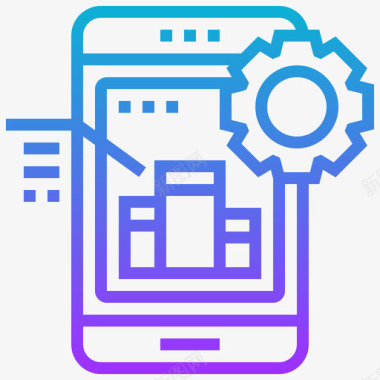 分析统计分析2梯度图标图标