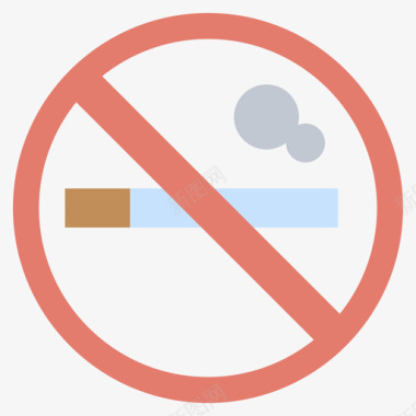 禁止吸烟86号博物馆公寓图标图标