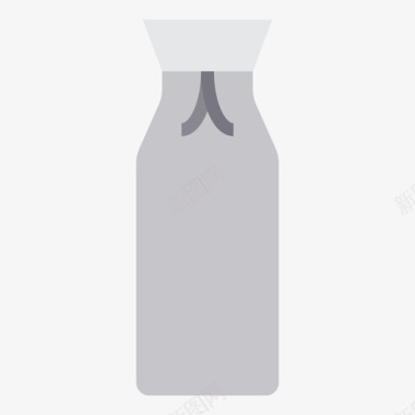 清酒瓶子和容器3扁平图标图标