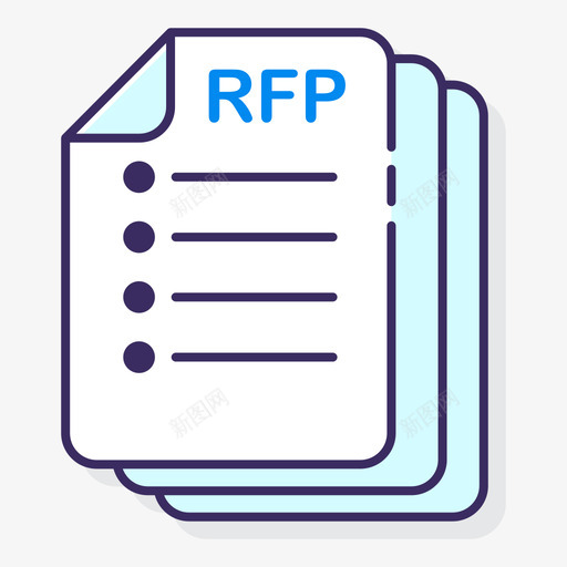 Rfp事件管理线性颜色图标svg_新图网 https://ixintu.com Rfp 事件 管理 线性 颜色