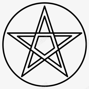 星星宗教形状图标图标