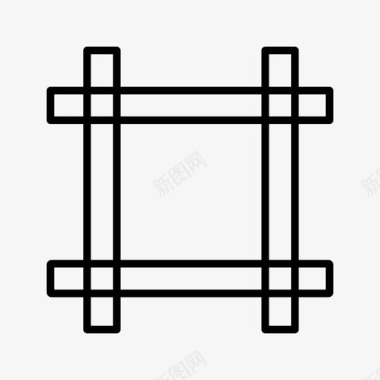 裁剪编辑工具图像图标图标