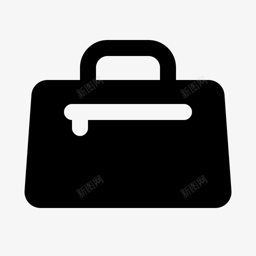 袋子箱子手提包图标svg_新图网 https://ixintu.com 手提包 模型 箱子 袋子