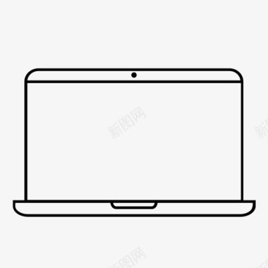 笔记本电脑设备mac图标图标
