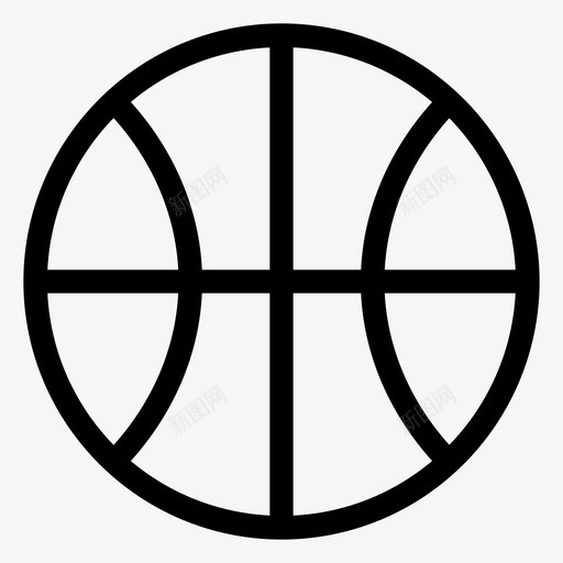 篮球教育学校图标svg_新图网 https://ixintu.com 体育 学校 教育 校线 篮球