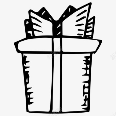 礼品盒聚会礼物图标图标