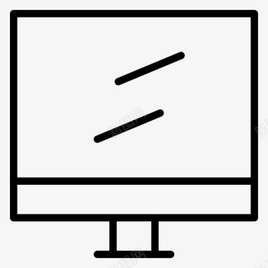 电脑显示器mac电脑图标图标