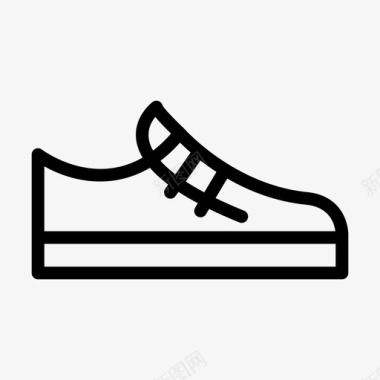 运动鞋靴子时装图标图标
