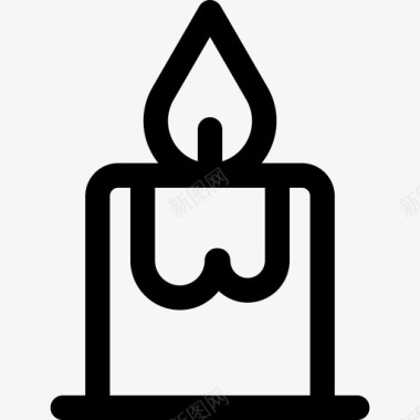 蜡烛葬礼14直系图标图标