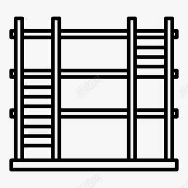 梯子建造图标图标