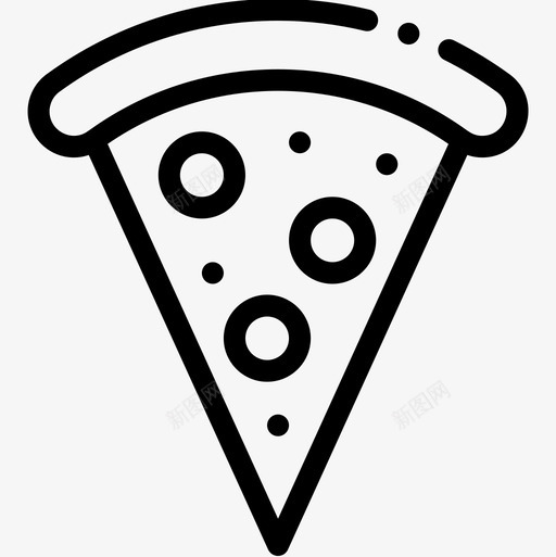 披萨74号餐厅直系图标svg_新图网 https://ixintu.com 74号 披萨 直系 餐厅