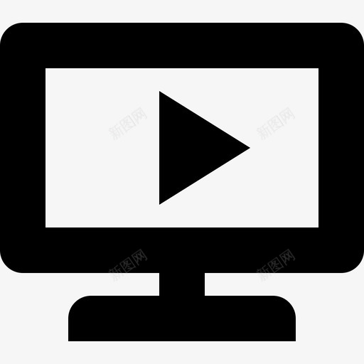 智能电视音视频2填充图标svg_新图网 https://ixintu.com 填充 智能 电视 音视频