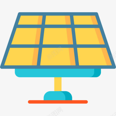 太阳能电池板智能家居9平板图标图标