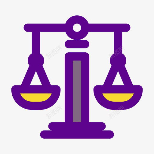 正义法律和正义32线性颜色图标svg_新图网 https://ixintu.com 正义 法律 线性 颜色