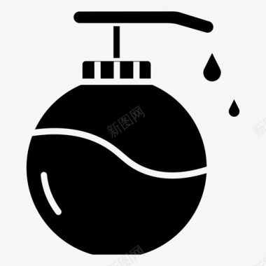 洗手液肥皂化妆美容图标图标