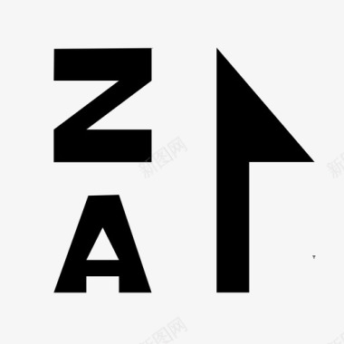 名称升序图标