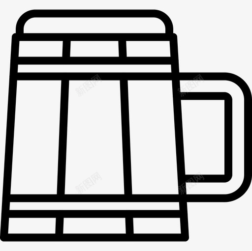 啤酒海盗41直系图标svg_新图网 https://ixintu.com 啤酒 海盗 直系