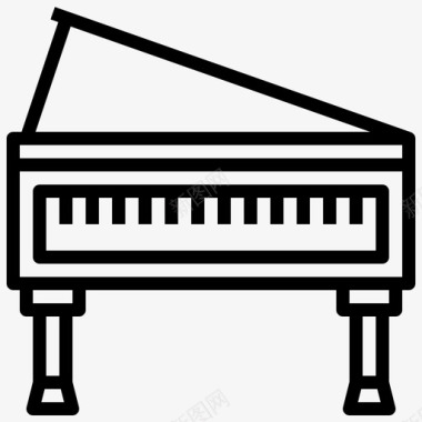 采购产品钢琴电子大钢琴图标图标