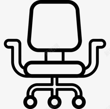 椅子老板家具图标图标