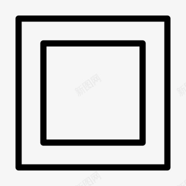 盒子立方体方形图标图标