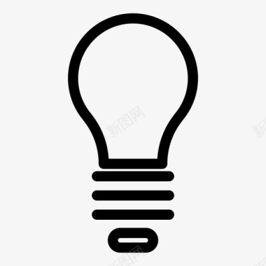 灯泡创造力创新图标图标