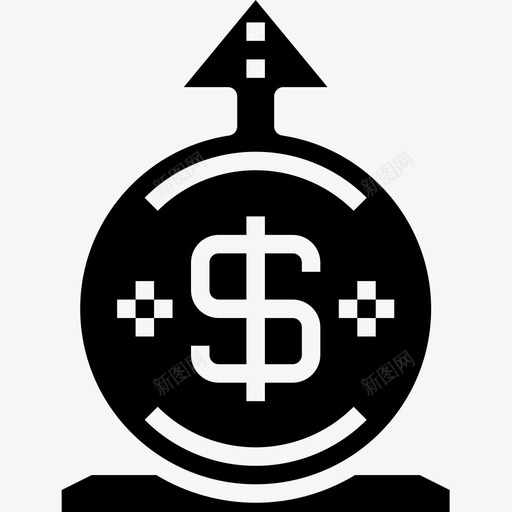 现金金融货币3可靠图标svg_新图网 https://ixintu.com 可靠 现金 货币 金融