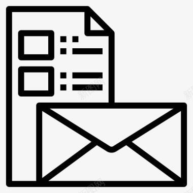 电子邮件商务商人图标图标