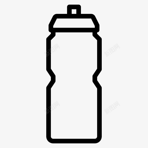 瓶瓶和容器线性图标svg_新图网 https://ixintu.com 容器 线性