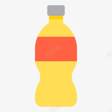 瓶子瓶子和容器3扁平图标图标