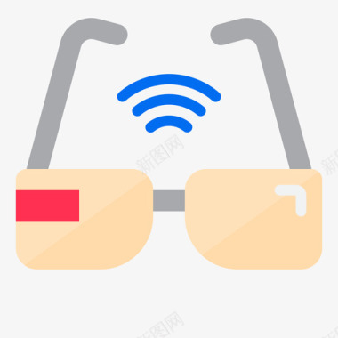 智能眼镜智能技术15平板图标图标