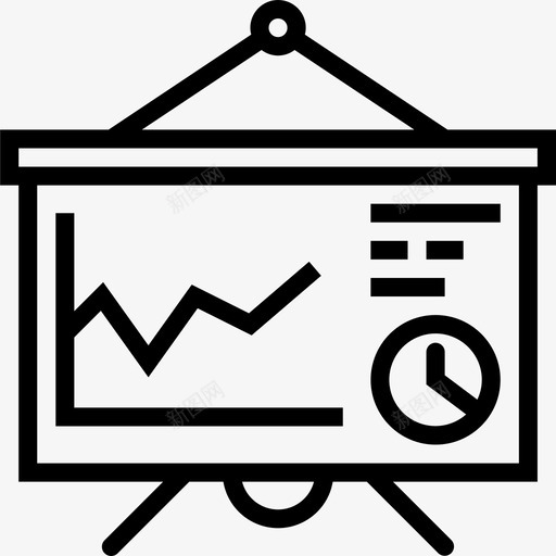 统计133办公室直线图标svg_新图网 https://ixintu.com 133办公室 直线 统计