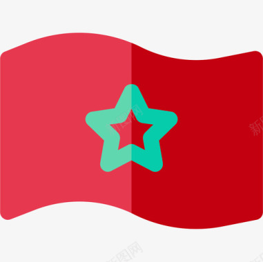 摩洛哥摩洛哥4平坦图标图标