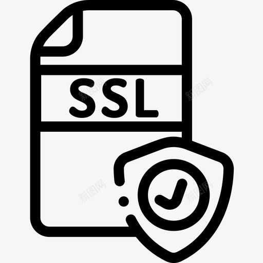 Ssl数据库和服务器12线性图标svg_新图网 https://ixintu.com Ssl 数据库 服务器 线性