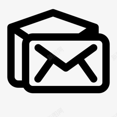 标记为未读电子邮件信函图标图标