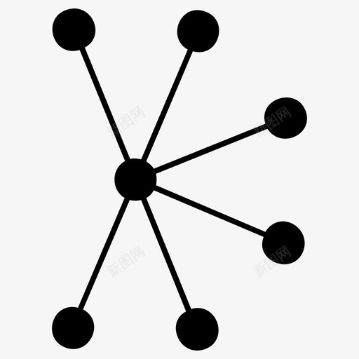 社交媒体连接朋友图标svg_新图网 https://ixintu.com 分享 媒体 朋友 社交 网络 连接