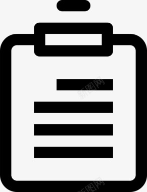 文件板列表便笺图标图标