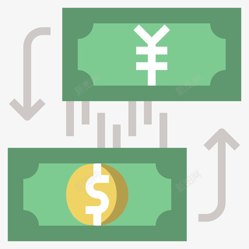 兑换货币108平仓图标svg_新图网 https://ixintu.com 兑换 平仓 货币108